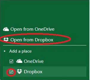 add dropbox as a place in microsoft office 2010|Adding Dropbox as a place in office .